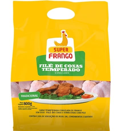 Filé de Coxas Tempero para Churrasco – embalagem Saco Selado
