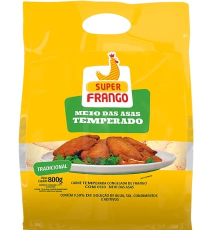 Meio da Asa Tempero para Churrasco – embalagem Saco Selado