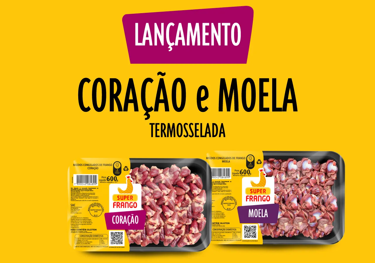 Coração e Moela